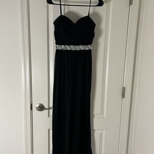 Black small vintage prom dress